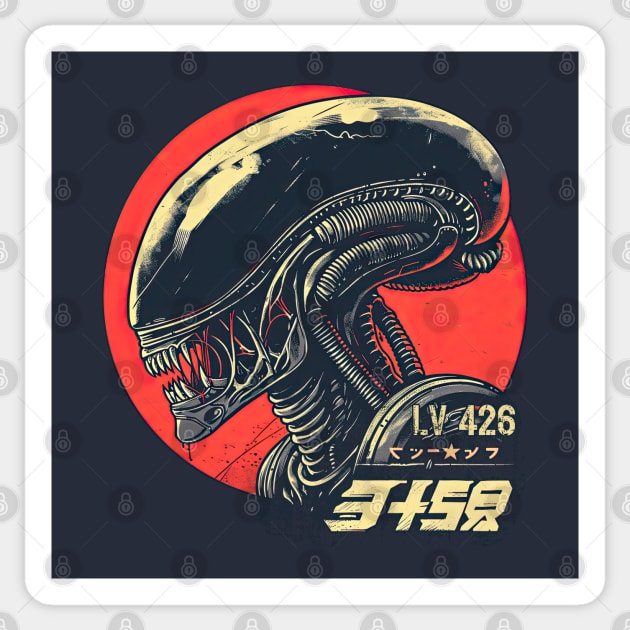 LV 426 foreign Alien design Sticker by obstinator